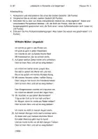 Vorschau - Klassenarbeiten - Liebeslyrik in den verschiedenen Epochen, Gedichtvergleich, KA und EWH - Deckblatt