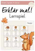 Vorschau - Spiele - Erklär Mal - Lernspiel: Herbst - Deckblatt