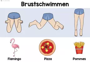 Vorschau - Poster - Brustschwimmen - Beine (Technikposter) - Seite 2