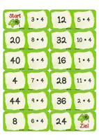 Vorschau - Fördermaterial/Inklusion - Domino Einmaleins mit 4 - Seite 2