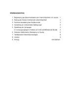 Vorschau - Stundenentwürfe - Unterrichtsentwurf Geld (Geldbeträge darstellen) - Deckblatt