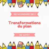 Aperçu - Apprentissages en autonomie - S1 Belgique - Transformations du plan - Page de couverture