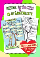 Vorschau - Arbeitsblätter - Meine Stärkenliste Stärkenbaum meine Stärken - Deckblatt