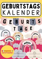 Vorschau - Poster - Materialpaket: Geburtstagskalender #edukisommerschnapper - Seite 1