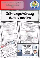Vorschau - Stundenentwürfe - Zahlungsverzug des Kunden BwR 9 II Lehrplan Plus - Deckblatt