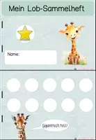 Vorschau - Arbeitsblätter - Lob Sammelheft Giraffe Classroom management - Seite 1