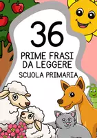 anteprima - Esercizi - Prime frasi da leggere - Italiano scuola primaria - Pagina di copertina