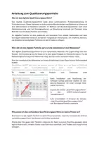 Vorschau - Anderer Materialtyp - Anleitung für digitales Lehrerportfolio - Seite 1