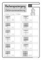 Vorschau - Arbeitsblätter - Zahlenraum 100 - Rechenspaziergang (Klasse 2) - Seite 3