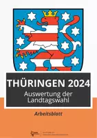 Vorschau - Arbeitsblätter - Sparpaket: Landtagswahl Thüringen (Lückentext, Quiz, Kreativaufgabe, Wortwolke, Steckbrief) - Seite 1