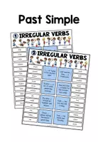 Vorschau - Stationenlernen - IRREGLUAR VERBS - Klammerkarten - Seite 2