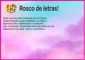 Vista previa - Hojas de trabajo - Roscos de letras - página 1