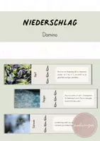 Vorschau - Spiele - Wetter/Niederschlag: Kennst du die Niederschlagsarten? (Domino) - Deckblatt