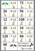 Vorschau - Spiele - Domino großes Einmaleins 12er-Reihe Dinos - Seite 2