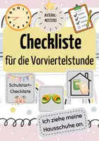Vorschau - Bildkarten - Checkliste für den Schulstart vor Acht - Deckblatt
