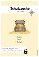 Vorschau - Spiele - Schatzsuche 1.-4. Klasse - Deckblatt