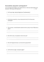 Vorschau - Arbeitsblätter - Grammatiktest Konjunktiv I & II (mit Lösungen) - Deckblatt