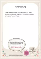 Vorschau - Fördermaterial/Inklusion - Wörterliste 480 Nomen mit bestimmtem Artikel - Seite 2