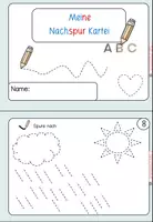 Vorschau - Arbeitsblätter - Nachspur Kartei zur Graphomotorikschulung - Seite 2