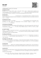 Vorschau - Arbeitsblätter - Die RAF - Lückentext und Übungen - Deckblatt