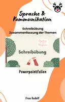 Vorschau - Stundenentwürfe - PPT Schreibübung - Teil 6 - Sprache & Kommunikation - Deckblatt