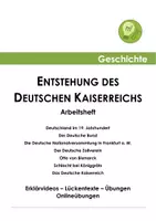 Vorschau - Unterrichtsreihen - Arbeitsheft - Entstehung des Deutschen Kaiserreichs - Seite 1