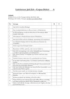 Vorschau - Arbeitsblätter - Lektüretest zum Roman "Corpus Delicti" mit Lösungen, A-B-Gruppe - Deckblatt