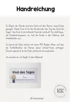 Vorschau - Präsentationen/Tafelbilder - Kind des Tages - Visualisierung - Seite 1