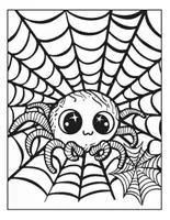 Vorschau - Mal- und Bastelvorlagen - 100 🕷️ Spinnen-Ausmalbilder für Kinder - Seite 1