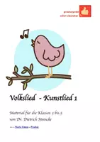 Vorschau - Arbeitsblätter - Volkslied und Kunstlied für Kinder (Herbst) - Seite 1