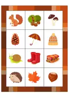 Aperçu - Cartes / Images - Le bingo de l’automne 2 - Page 1