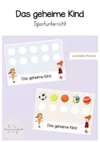 Vorschau - Poster - Das geheime Kind im Sportunterricht (Belohnungssystem) - Deckblatt