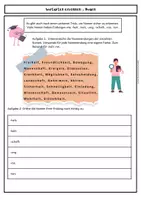Vorschau - Arbeitsblätter - Wortarten - Nomen und Verben (wachsendes Material) - Seite 2