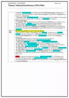 Vorschau - Merkblätter - Geschichte-Lernzettel: Nationalsozialismus - Seite 2