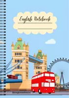 anteprima - Materiale per pittura e bricolage - Copertina per il quaderno di inglese - Pagina di copertina
