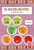 Vorschau - Poster - Klassenampel: Superhelden - Deckblatt