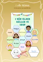 förhandsvisning - I vår klass – Klassens pusselbitar - försättsblad