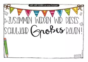 Vorschau - Mal- und Bastelvorlagen - Hipp, hipp, hurra, ein neues Schuljahr! - Minisequenz zum Schulanfang - Seite 3