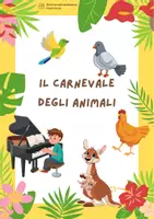 anteprima - Materiale di supporto/inclusione - Il carnevale degli animali a colori - Pagina di copertina