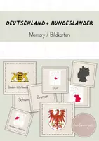 Vorschau - Spiele - Memory® & Bildkarten: Deutschland und seine Bundesländer - Deckblatt