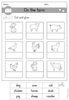 Vorschau - Arbeitsblätter - Farm animals Bauernhoftiere Arbeitsblatt - Englisch - Seite 3