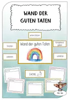 Vorschau - Poster - Wand der guten Taten - Positive Verstärkung - Deckblatt