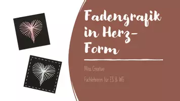 Vorschau - Stundenentwürfe - Prickeln - WG - Werken und Gestalten - Deckblatt