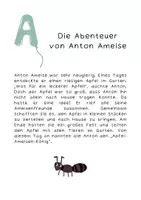 Vorschau - Stationenlernen - Buchstaben-Einführungsgeschichten - Seite 1