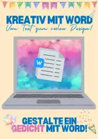 Vorschau - Stundenentwürfe - Microsoft Word: Gestalte ein Gedicht! - Seite 1