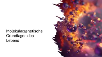 Vorschau - Präsentationen/Tafelbilder - Molekulare Genetik und Gentechnik - Präsentation - Deckblatt