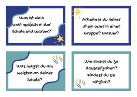 Vorschau - Spiele - 30 Fragen für spannende Klassengespräche - Deckblatt