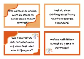 Vorschau - Spiele - 30 Fragen für spannende Klassengespräche - Seite 1