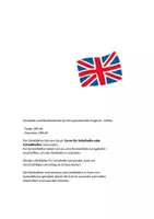 Vorschau - Arbeitsblätter - Deckblatt - Deckblätter für Englisch Schnellhefter, Englischhefter, Mappe, Heft - Grundschule Englisch - DIN A4 - Seite 1
