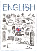 Vorschau - Arbeitsblätter - Deckblatt - Deckblätter für Englisch Schnellhefter, Englischhefter, Mappe, Heft - Grundschule Englisch - DIN A4 - Seite 2